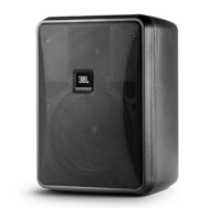 LOW-IMPEDANCE-ONLY VERSION OF CONTROL 25-1 /  COMPACT 8-OHM INDOOR/OUTDOOR BOX SPEAKER - BLACK